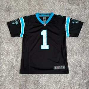 NFL Black Jersey with Blue Trim